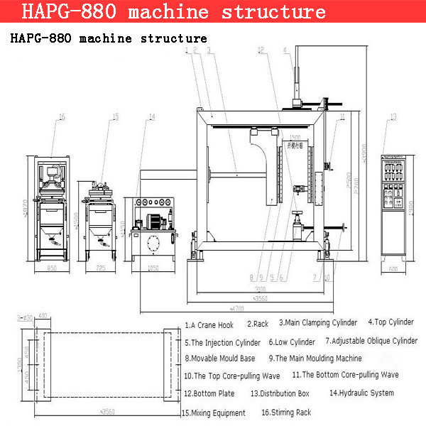 Quality Epoxy Resin Automatic Pressure Gel Hydraulic APG Clamping Machine (toroidal winding machine) wholesale
