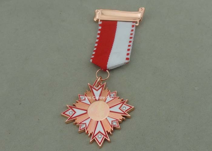 Quality Carnival Awards Medals In 3D Design , Zinc Alloy Competition Medals With Silver Plating wholesale