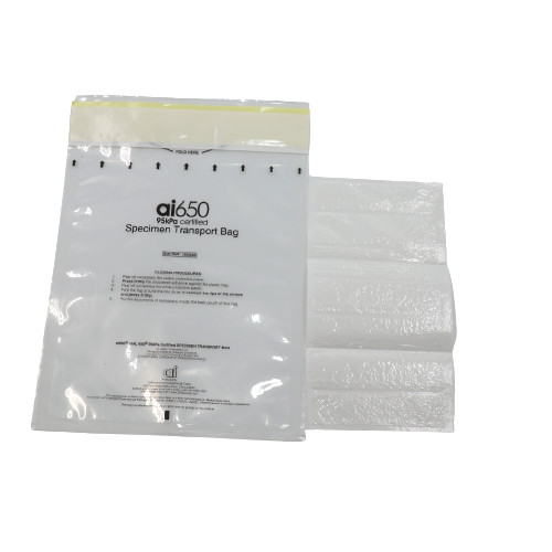 Quality Medical Use 3 Wall Plastic 95kPa Biohazard Bags For Laboratory wholesale