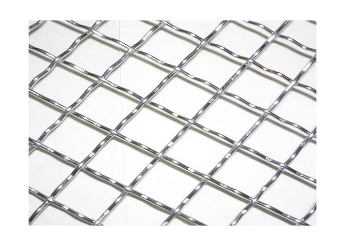 Quality Diamond Hole Corrugated Metal Crimped Woven Wire Mesh Decorative Steel Plate wholesale
