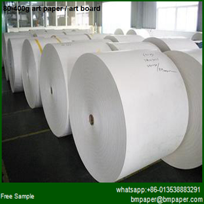 Quality Coated Double Side Art Paper 105 115gsm wholesale