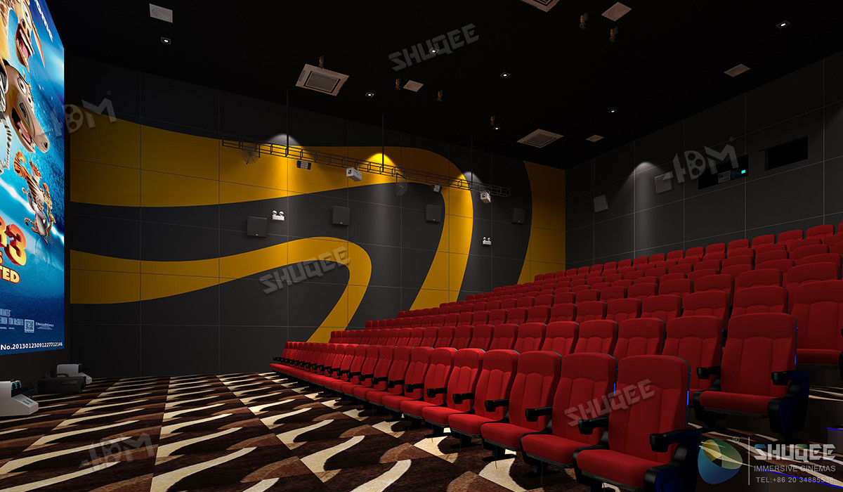 Quality SHUQEE Warm Welcomed SV 3D Cinema With Lifelike Picture Shock Resistance wholesale