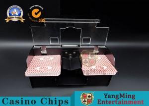 Quality Casino Exclusive Deluxe Automatic 2 Deck Playing Card Shuffler Double Deluxe wholesale