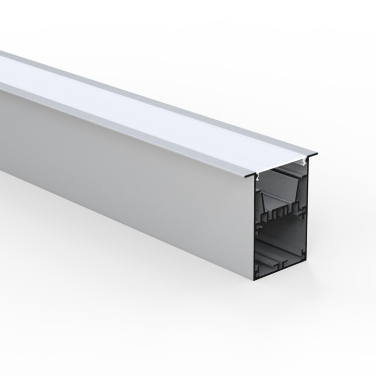 Quality Anodized High Quality Profile Light LED Aluminum , Silver Aluminium Channel Profiles wholesale