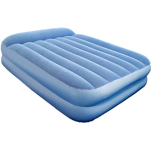 Quality Double size Comfortable PVC Flocked inflatable air bed / air mattress wholesale