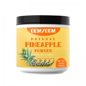 China Digestion Promote Organic Pineapple Powder Bulk Supplements on sale