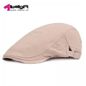 Quality Adjustable Custom Logo Hats Cotton Travel Beret Cap for Adults wholesale