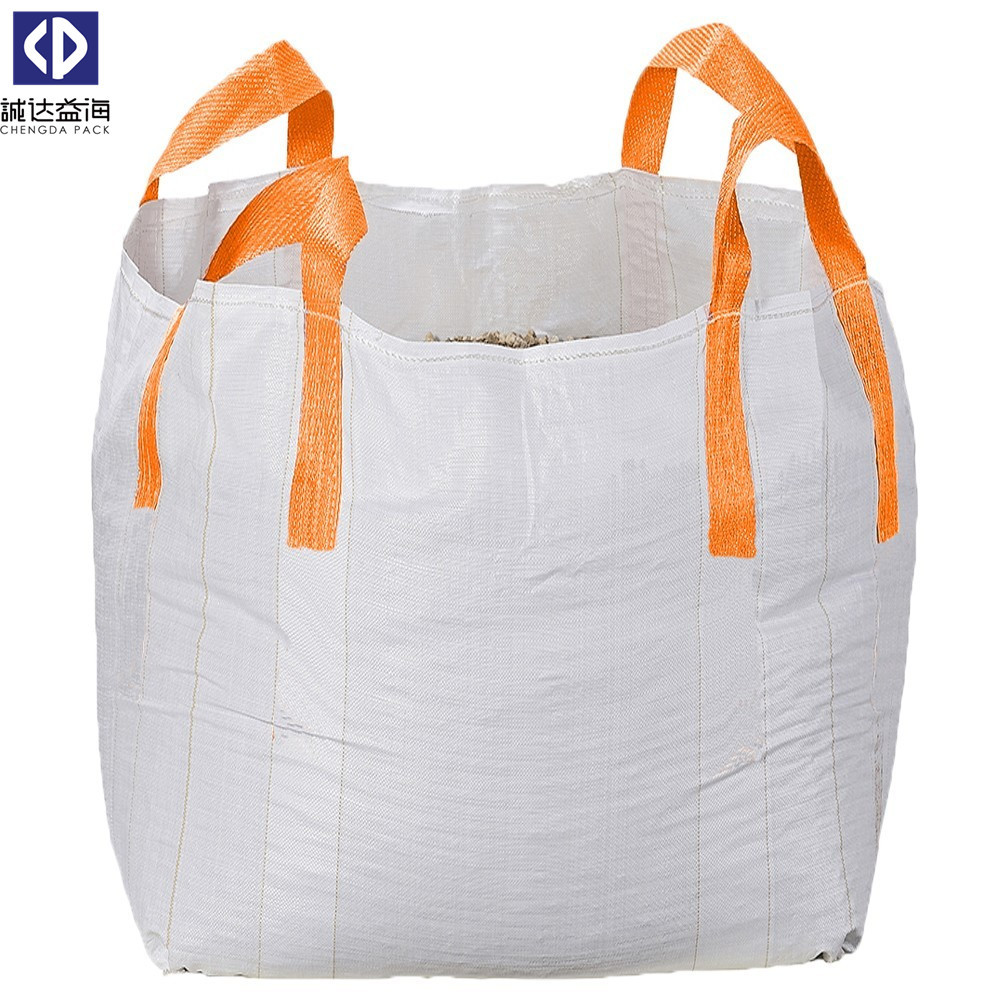 Quality Virgin PP Material 1 Ton Tote Bags / Flexible Bulk Container For Packing wholesale