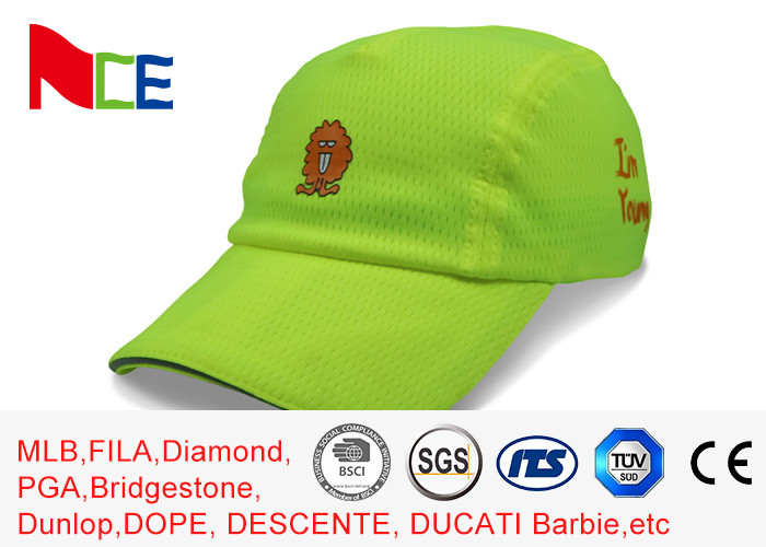 Quality Design your own 6 panel dryfit hat running unisex cap hat sports bike custom mesh sports cap wholesale