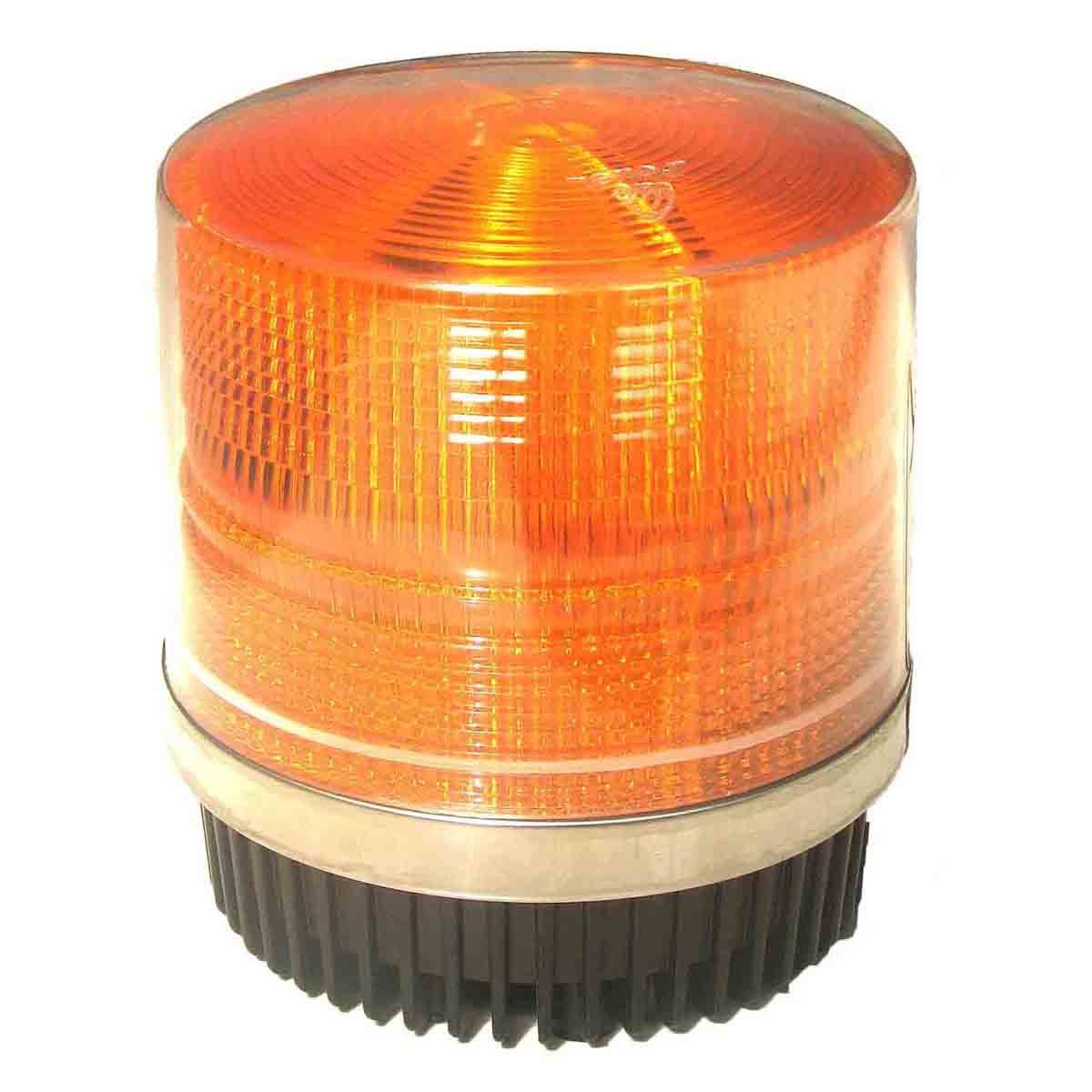 Quality Round Amber Warning LED Police Beacon Light Magnet Fixation for Emergency Vehicles wholesale