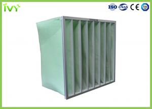 Quality MERV 5 - 14 Industrial Air Filter 50 - 80Pa Initial Pressure Drop Aluminium Frame wholesale