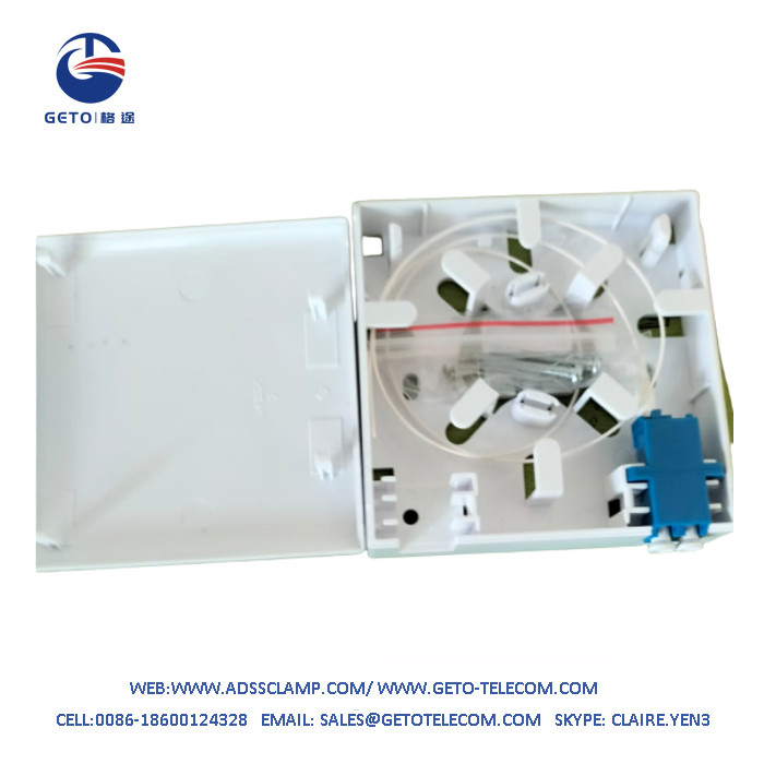 Quality Drop Cable Fiber Optic Terminal Box Wall Outlet Socket wholesale