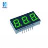 Buy cheap 0.4 Inch Triple Digit 7 Segment LED Display Pure Green Color For Refrigerator from wholesalers