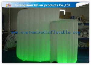 China OEM Available Led Inflatable Photo Booth , Foldable Inflatable Spiral Photo Booth on sale