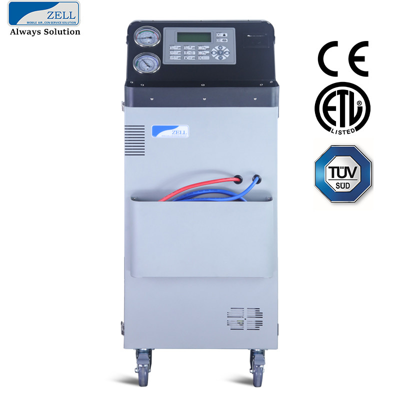 Quality Refrigerant Car Aircon Flushing Machine AC 134a Freon Recovery Machine wholesale