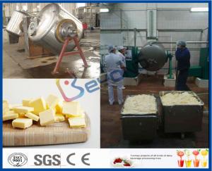 Quality Integrated Cow Milk / Buffalo Milk Butter Maker Machine For Butter Manufacturing Process wholesale