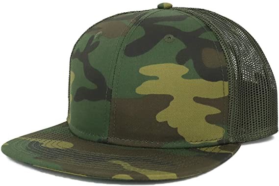 Quality Common Fabric 3d Embroidery Camo Trucker Cap For Female wholesale