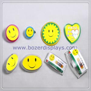Buy cheap Custom Design ID Badge Holder With Clip For Work Permit from wholesalers