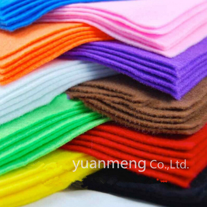 China Factory polyester wool blended fabrics Wool Polyester Blended Felt on sale