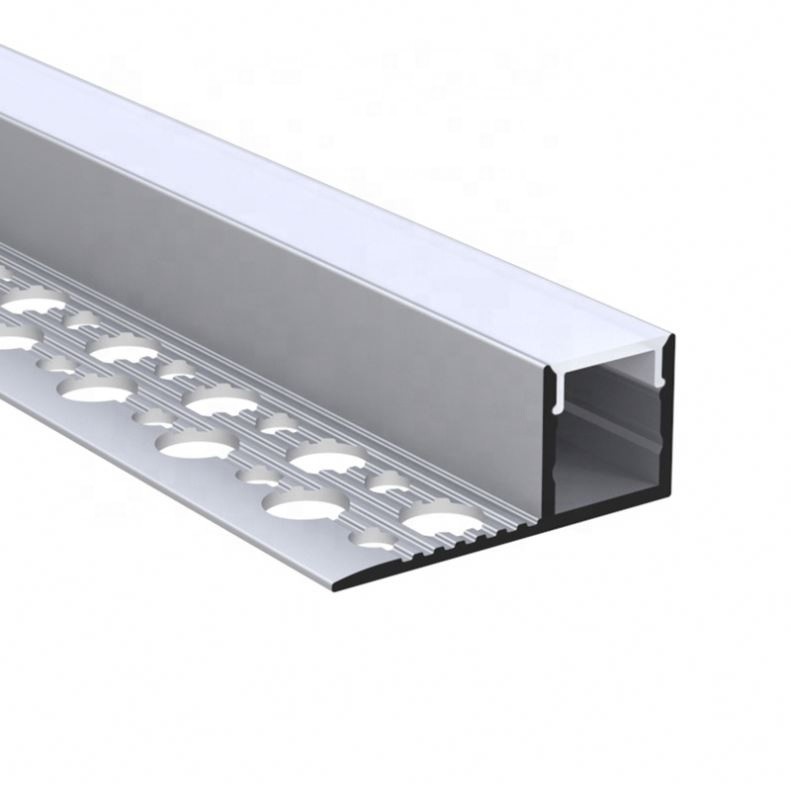 Quality Slim Trimless Plasterboard Flush Mounted Aluminium LED Profile Channel For Ceiling wholesale