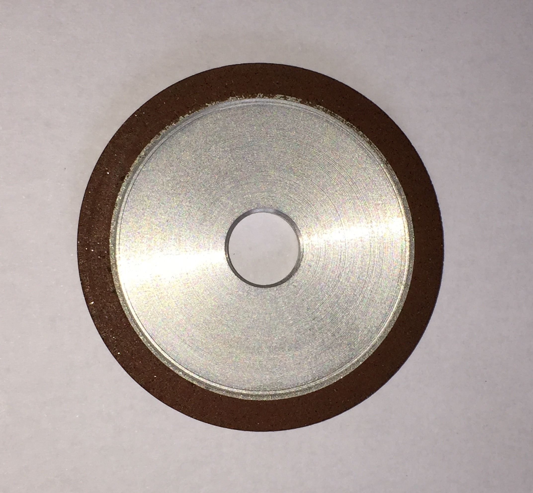 Flat Resin Bonded Diamond Grinding Wheels Grit Abrasive For Crank Shaft Magnetic