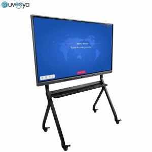 China Aluminum Frame 4k Interactive Classroom Smartboard White Board Powered By Android 11.0 on sale