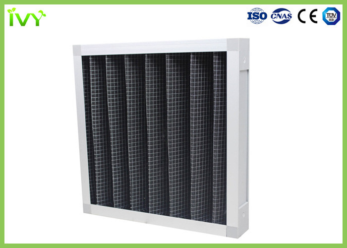 Quality Active Carbon Replacement Air Filter 800 - 3200 M³/H Rated Air Flow Panel Odor Remover wholesale