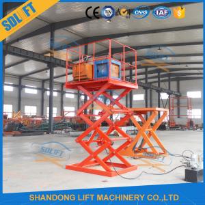 China Warehouse Hydraulic Scissor Lift Platform With CE 1000kgs Load on sale