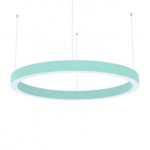 Quality Anodized Circular LED Profile , LED Strip Housing Aluminium For Wardrobe Office wholesale
