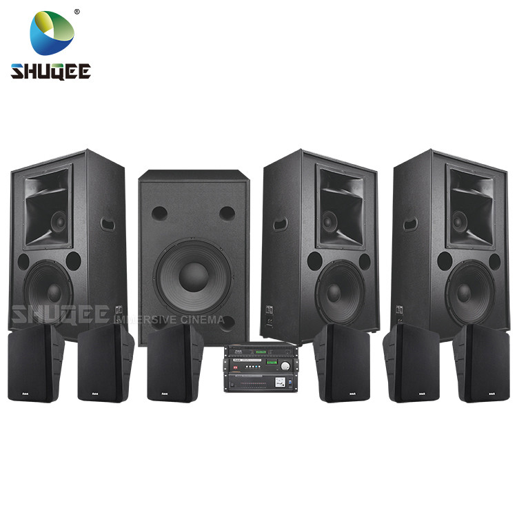 Quality Small 4D Cinema Equipment / Standard Home Theater Sound 50 Seats Cinema Audio System wholesale
