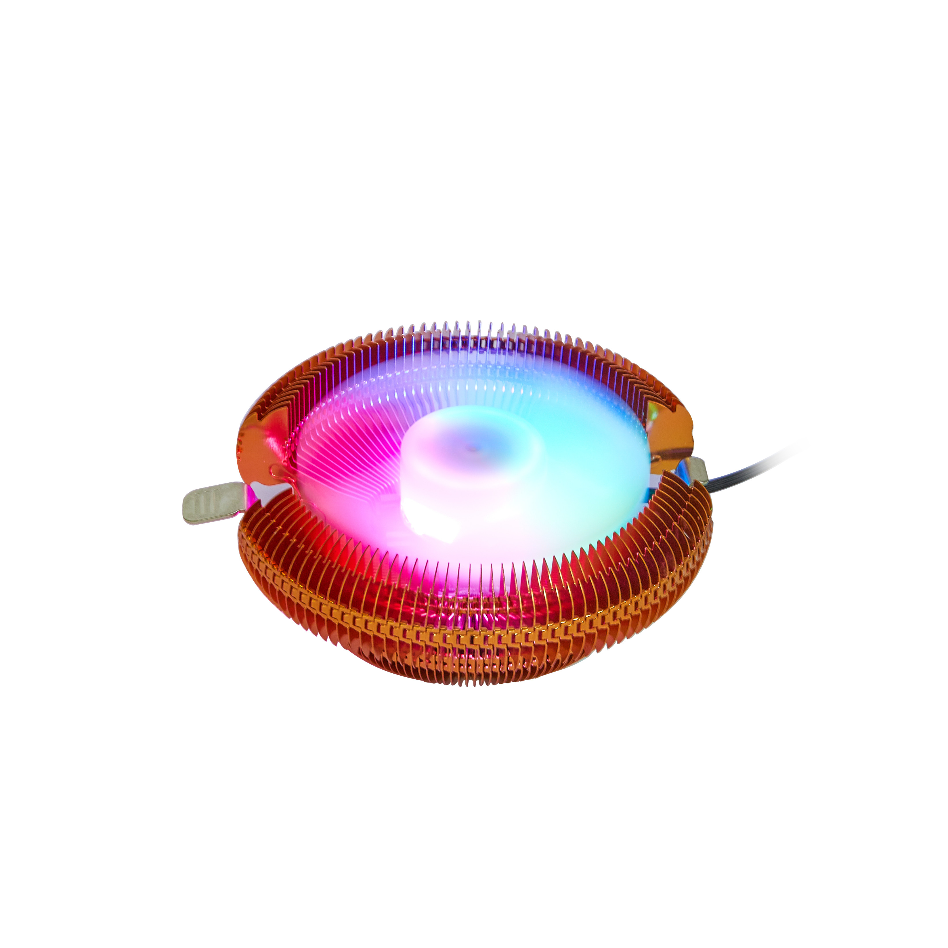 Quality RGB Led Lighting CPU Cooling Radiator For IntelLGA775 Core2DUO AL1050 22 DBA wholesale
