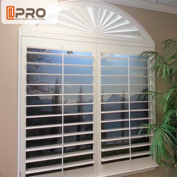 Quality Custom Made Aluminium Louver Window White Color For Outdoor And Indoor wholesale