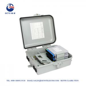 Quality Small FTTX FTTH 500V Fiber Terminal Box 12 Cores wholesale
