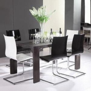 Quality Dining table with MDF and high glossy and high-quality painting and high-quality hardware wholesale