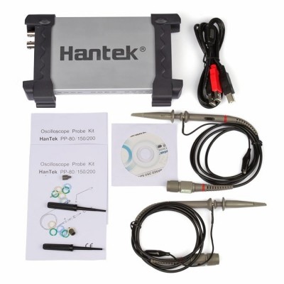 China Brand new Hantek 6082BE 6052BE 6022BE based PC USB Digital Storage Oscilloscope on sale