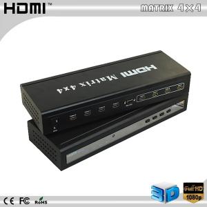 Quality hdmi 4 in 4 out matrix switcher with RS-232 control wholesale