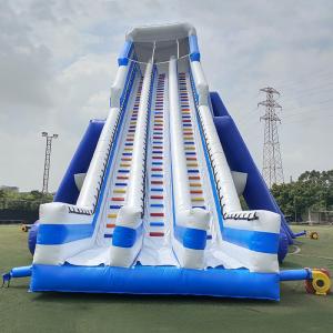Quality 14.45mH Colorful Commercial Inflatable Water Slide With Pool wholesale