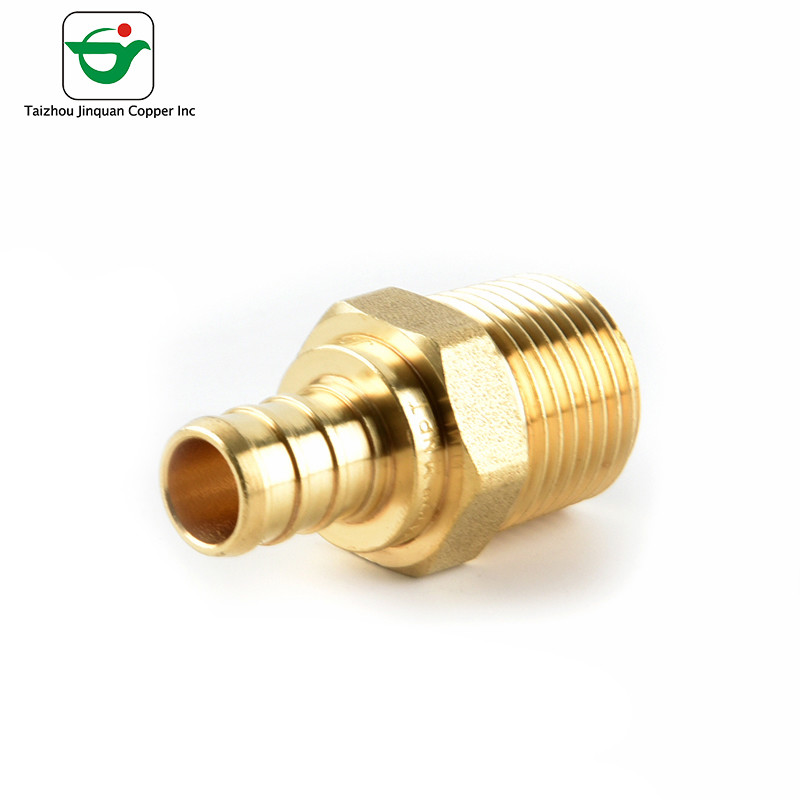 China Customized Copper 3/4''X1/2" MN Male Threaded Adapter for sale