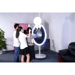 China Hight Brightness Magic Mirror Photo Booth Machine Capacitive Touch 10 Points on sale