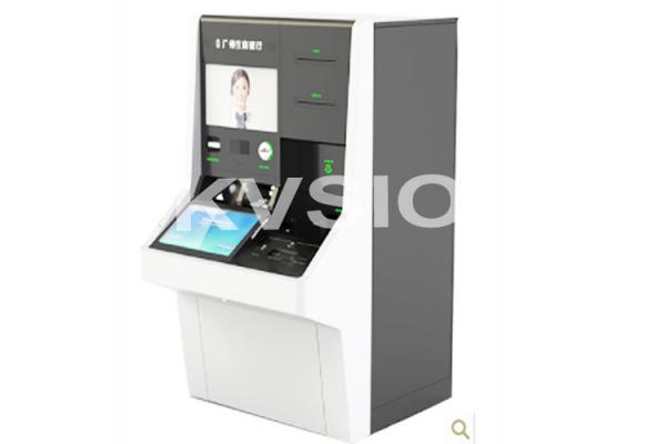 Cheap Wear Resistant Money ATM Machine , Cash Dispenser ATM Intercom Face Recognition for sale