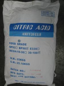 Quality Citric Acid Anhydrous - Food Additive (JNFT-069) wholesale