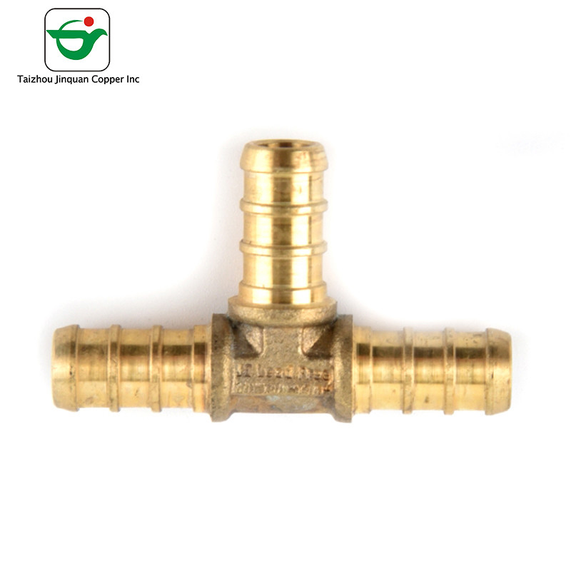 China Forged 3/4''X3/4''X1/2'' Brass Hose Connector Tee Lead Free for sale
