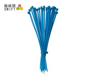 Quality Nylon Plastic Zip Ties U4820L Flammability No Tilt Angle With High Tensile Strength wholesale