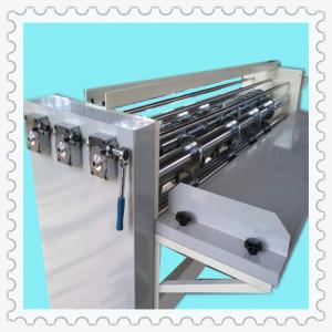 Quality top speed semi-automatic carton packaging slitting creasing machine wholesale