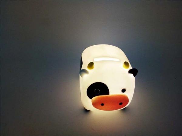 Cheap Penny Pig Bank Money Saving Box Coin Counter with LED Light for sale