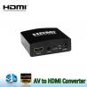 Buy cheap high speed av to hdmi converter with rca in hdmi out from wholesalers