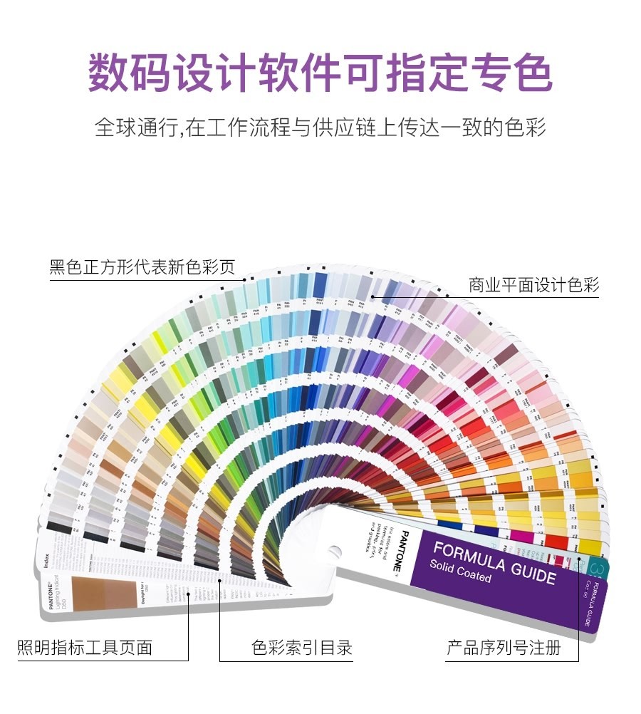 Quality CU Paint Color Cards Formula Guide Visualize Communicate GP1601A Pantone For Graphics wholesale