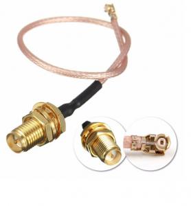 Quality DC To 6GHz Coaxial Cable Connectors , RG316 Waterproof Sma Connector wholesale
