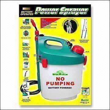 Buy cheap Battery-powered Garden Sprayer with Shoulder Strap and Extendable Wand from wholesalers