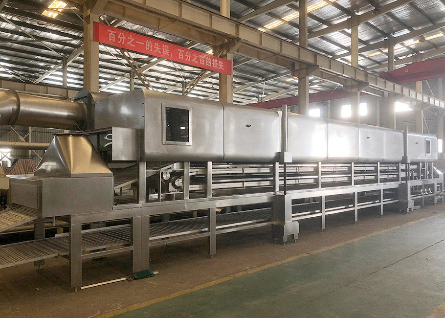 China 100000PCS/8h Instant Noodles Machinery Line 90kw Converter Speed Control on sale